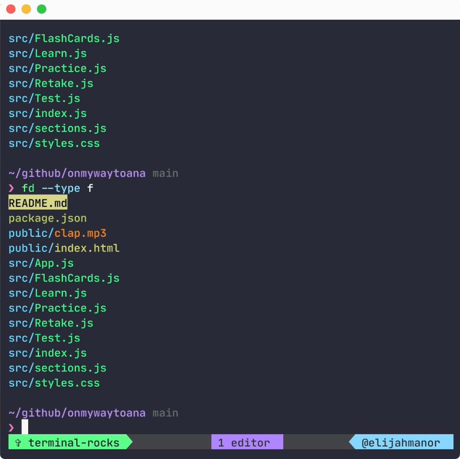 Hacking with fd fzf tmux and neovim 