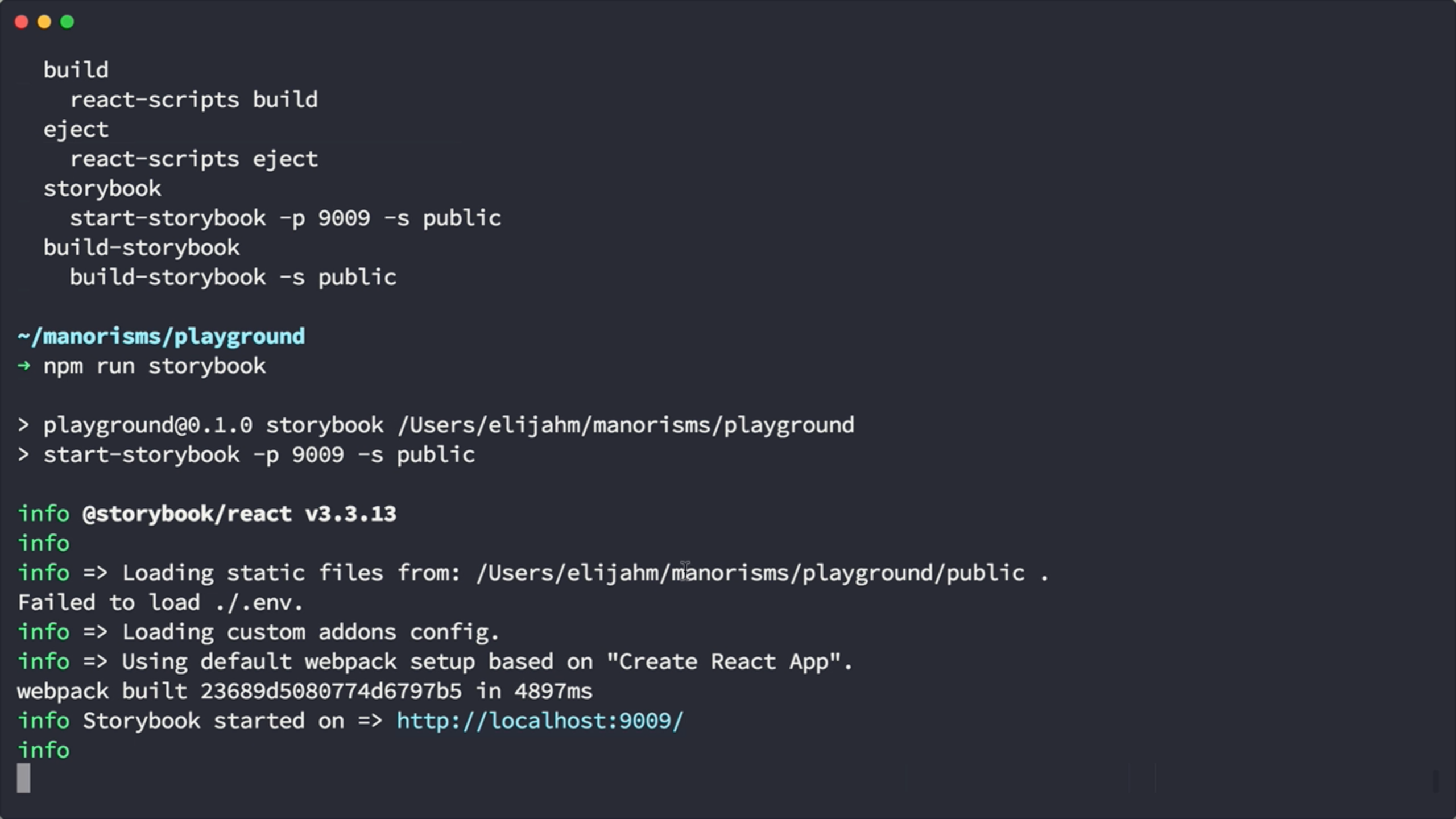 Adding Storybook Style Guide To A Create React App